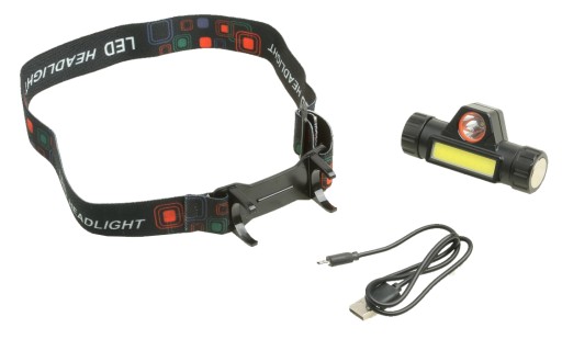 LED HLAVNÁ LAMPA S MAGNETOM