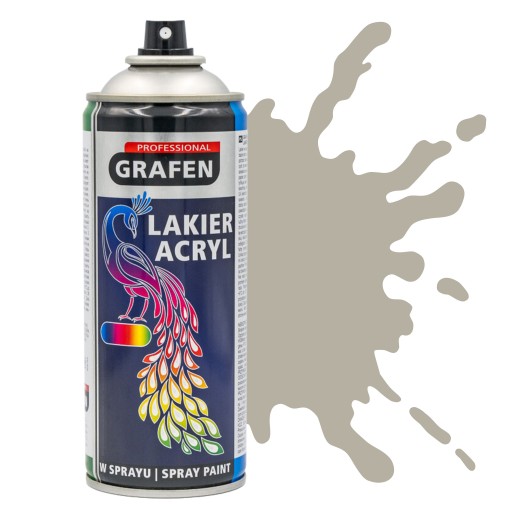 FARBA AKRYLÁTOVÝ LAK v spreji sivá béžová RAL 7032