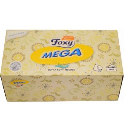 Utierky Foxy Mega Ultra Soft 200 ks