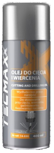 OLEJ NA REZANIE A VŔTANIE TECMAXX - 400 ml