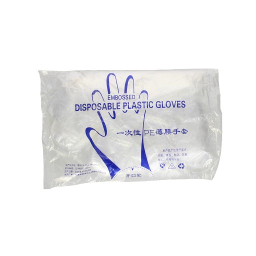 Jednorazové rukavice z HDPE fólie (100)