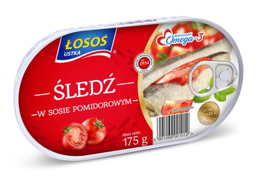 Lososový sleď v paradajkovej omáčke 175g