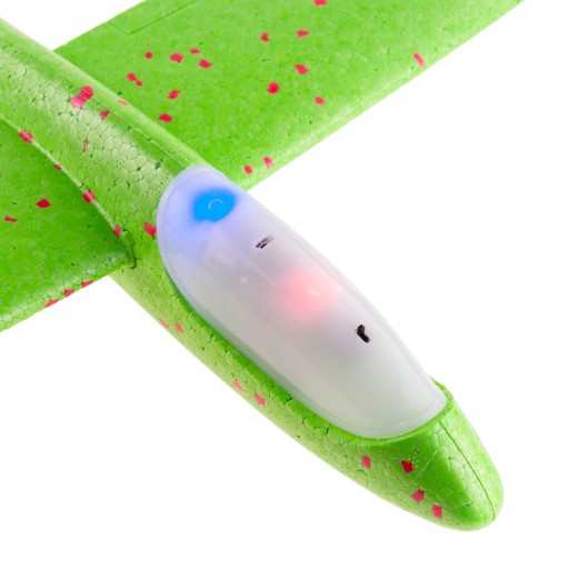 49CM STYROFOAM LETADLO S LED ŽIARENÍM