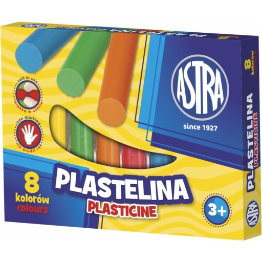 KRUHÁ PLASTIKA - 8 farieb - ASTRA