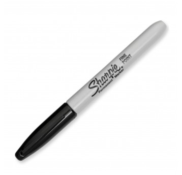 Permanentný čierny fix SHARPIE FINE