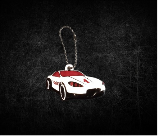 REFLEXNÝ PRÍvesok KĽÚČENKA REFLEXNÝ PRÍvesok S AUTO REŤAZKOU