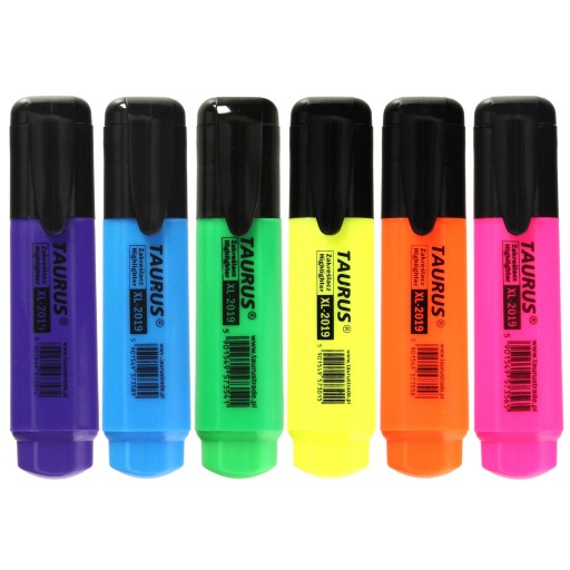 FAREBNÝ HIGHLIGHTER sada 4 zvýrazňovačov