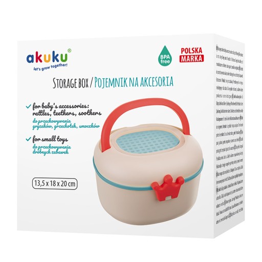 AKUKU KRABIČKA NA DEKORATÍVNE HRAKÁTKY A HRÚPADKA