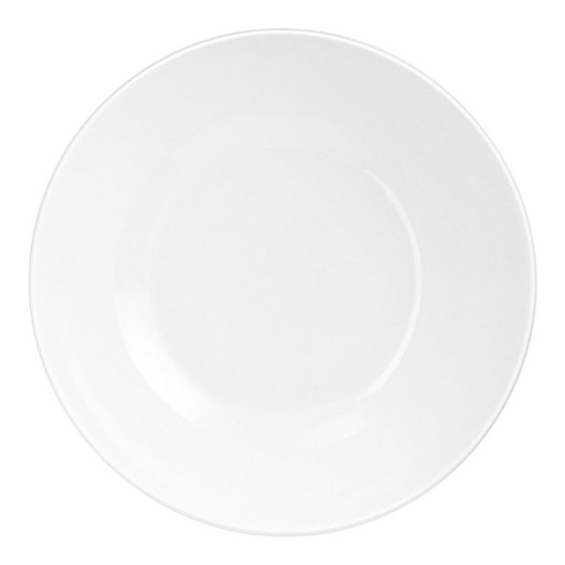 Okrúhla miska na šalát 23,5 cm biely porcelán OKTAWA II. triedy ĆMIELÓW