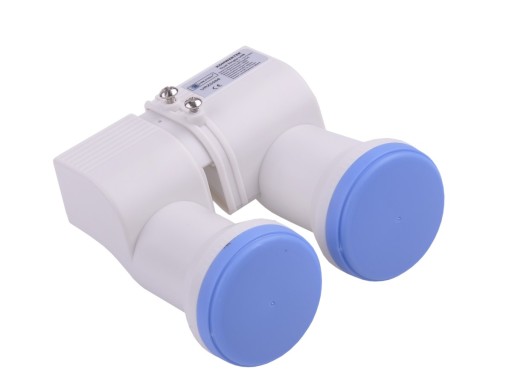 Cabletech 0,5dB zlatý duálny jednoduchý LNB konvertor