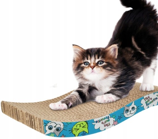 WAVE SCRATCRATOR, veľký, kartón + CATNIP