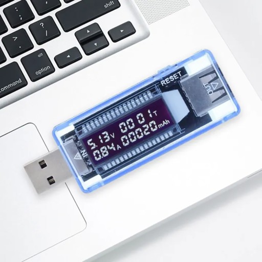USB TESTER MERAČ NAPÄTIA AKTUÁLNEJ KAPACITY BATÉRIE VOLTMETER AMPÉR