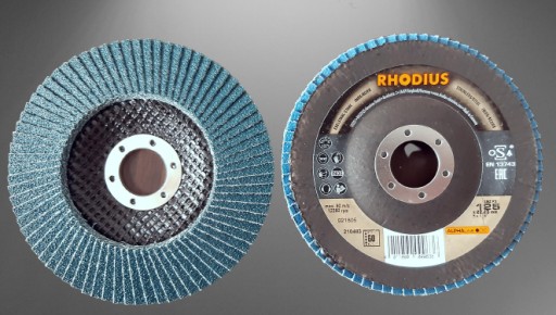 Lamelový brúsny kotúč 125/60 RHODIUS 210483