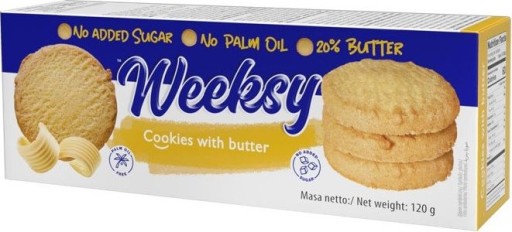 MASLO krehké sušienky 20% MASLO, bez cukru, 120g