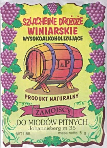 Súprava na medoviny Zamość kvasnicová živina