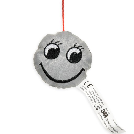 Maskot Reflexný Emoji prívesok 7cm CE 3M