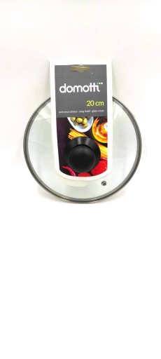 Sklenená pokrievka s prieduchom 20 cm DOMOTTI