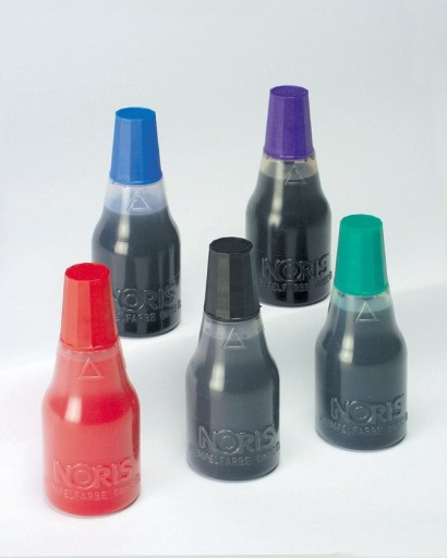 Atrament na gumené pečiatky 25ml Noris 110s black