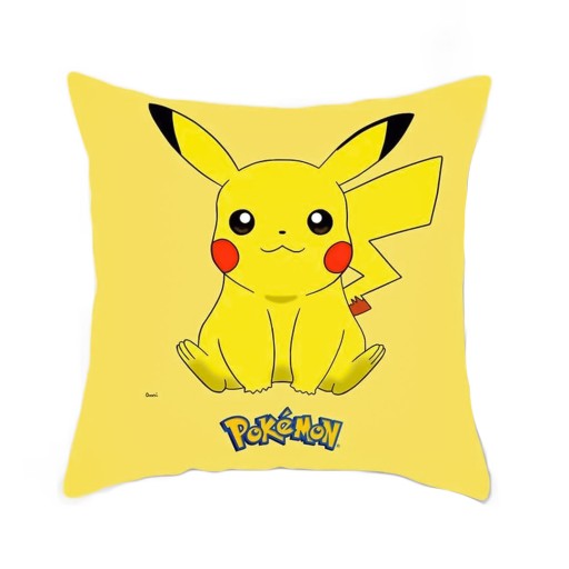 Obliečka na vankúš Pokemon Pikachu 45x45 cm