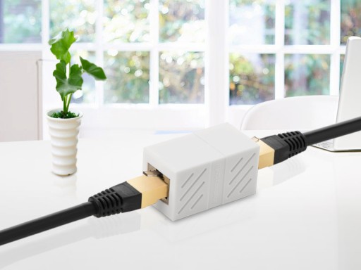 Rozširujúci sieťový konektor RJ45 8P/8C Cat.7 UTP