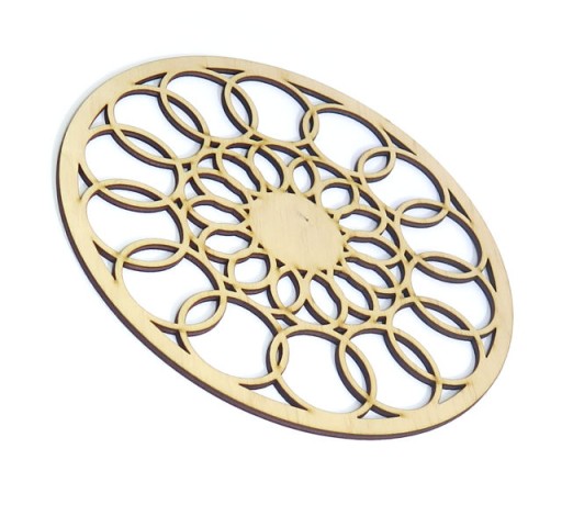 ZÁKLADNA DREAMCATCHER, OPENWORK MACRAME RING MA57