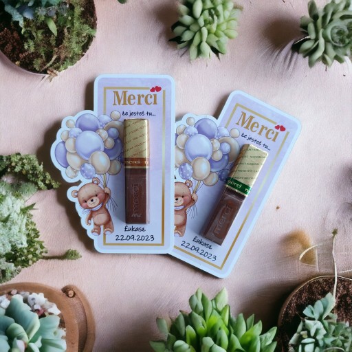Poďakovanie hosťom, krst, ročné narodeniny
