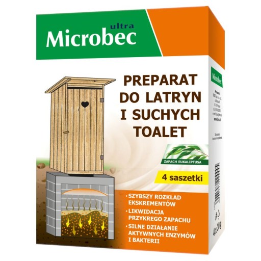 Prášok na prípravu septiku Bros 4x30G