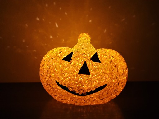 SVIETIACA TEKVICOVÁ LED HALLOWEENSKÁ FÓRA NA BATÉRIU DEKORATÍVNY OZDOBA