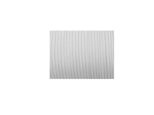 Guma Guma Elastická plochá páska, biela, 7mm, 1m