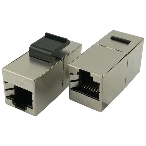 Dvojzásuvkový konektor 8p8c RJ45 CAT.5e obrazovka