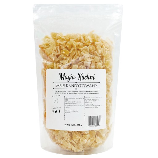 KANDIDOVANÝ zázvor kocky PRÍLOHA K ČAJU 500g
