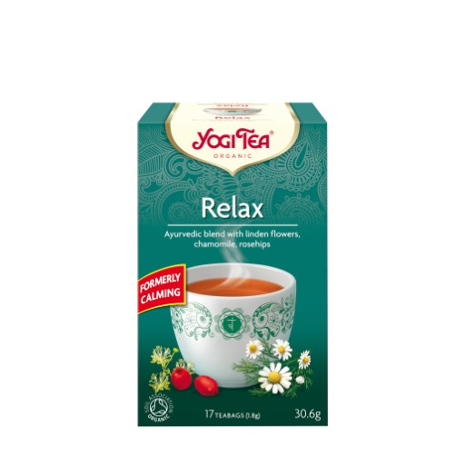 Relax BIO čaj (17x1,8g) 30,6g - Yogi Tea