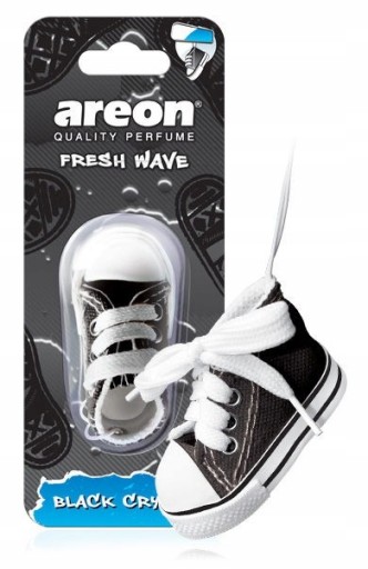 AREON FRESH WAVE - ČIERNY KRIŠTÁĽOVÝ VONNÝ PRÍvesok