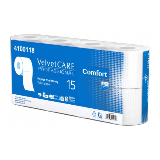 Toaletný papier Velvet Care Comfort 8 roliek