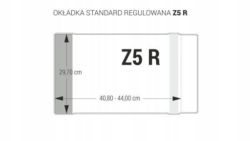 Z5 NASTAVITEĽNÝ OBAL KNIHY BIURFOL POLSKA