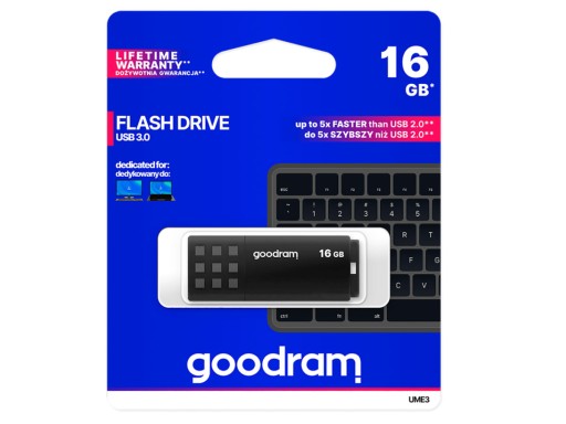 Pamäť Goodram USB 3.0 16GB čierna
