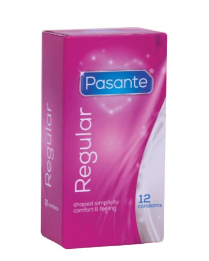 Kondómy Pasante Regular - balenie 12 ks