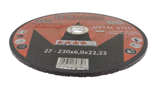 BRÚSNY KOTÚČ KOVOVÝ 230 x 6,0mm RICHMANN