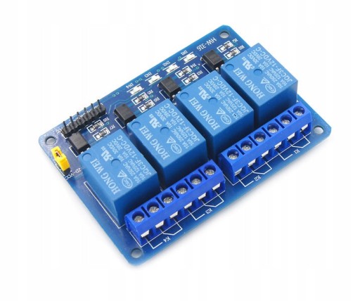 4-KANÁLOVÝ RELÉOVÝ MODUL 5V AVR 10A KOMPATIBILNÝ S ARDUINO