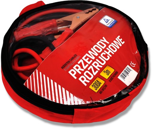 SILNÉ KÁBLE, KÁBLE BOTAČKY 300A 3M 12/24V