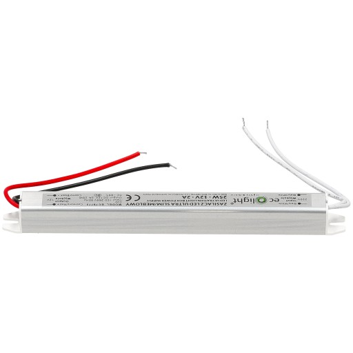 12V LED 24W 2A Nábytkový napájací zdroj Slim PRE LED PÁS