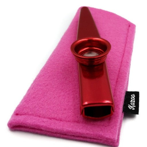 Červené PÚZDRA KAZOO Ružové + MEMBRÁN