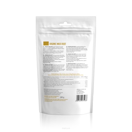 DIÉTNE POTRAVINY BIO Maca koreň prášok 100g