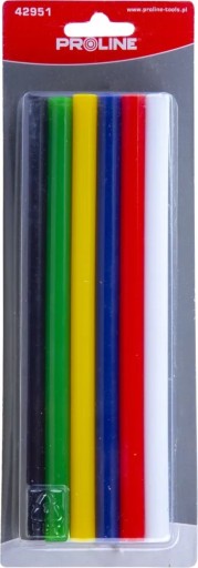 Farebné lepiace tyčinky 8mm PROLINE (42953)