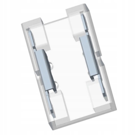 Priamy konektor pre 8mm COB LED pásiky, jednoduchý konektor, rýchla inštalácia