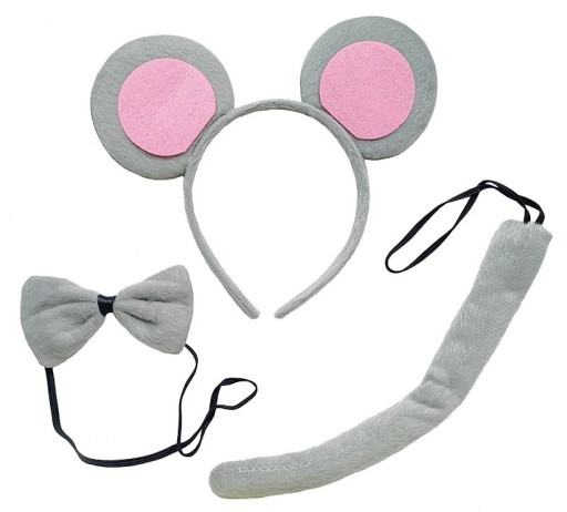 Súprava MOUSE Kostýmový kostým MOUSE Ears Tail