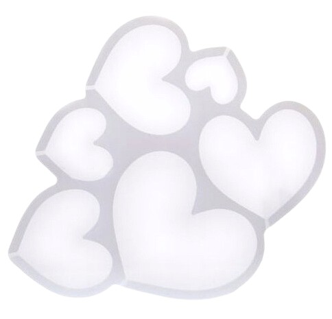 SILIKÓNOVÁ FORMA NA IZOMALT LOLLIES FORMA SRDCE LOLLIES