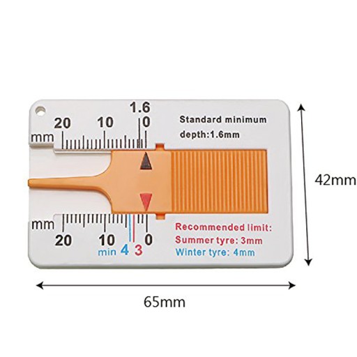 Gauge Hĺbka Gauge Hrúbka pneumatiky Výška dezénu