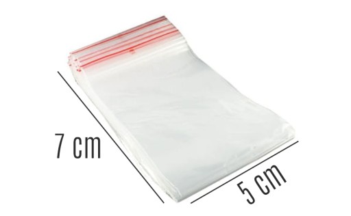 TAŠKY TAŠKY STRING TAŠKA 50x70MM 5x7 5/7 BALENIE 100 KS