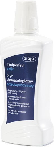 ZIAJA zubný roztok proti zubnému kazu 500 ml